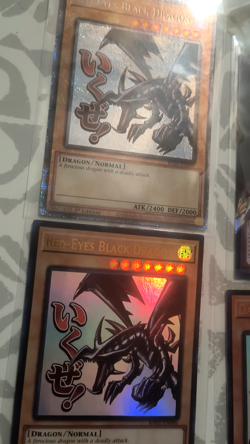 Yu-Gi-Oh! TCG Red-Eyes Dark Dragoon (Extended Overframe) RA05-EN141 NM & Extras - Image 2
