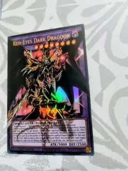 Yu-Gi-Oh! TCG Red-Eyes Dark Dragoon (Extended Overframe) RA05-EN141 NM & Extras - Image 4