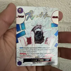One Piece Luffy Gear Two (Alt Art) OP11-080 English A Fist of Divine Speed Event - Image 3