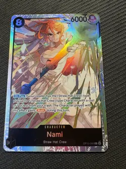 One Piece Card Game Adventure on Kami's Island - Nami SR #OP15-086 English CCG - Image 1