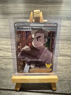 Pokemon TCG Professor's Research Celebrations Full Art Trainer Card 024/025 - Image 1