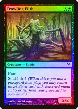 Crawling Filth FOIL Betrayers of Kamigawa NM Black Common MAGIC CARD ABUGames - Image 1
