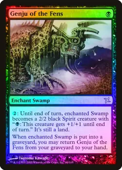 Genju of the Fens FOIL Betrayers of Kamigawa NM Black Uncommon CARD ABUGames - Image 1