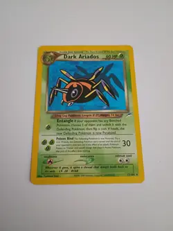 Pokemon 2000 TCG Dark Ariados Non Holo Rare. Card # 17/105. - Image 1