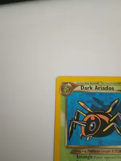Pokemon 2000 TCG Dark Ariados Non Holo Rare. Card # 17/105. - Image 5