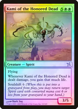 Kami of the Honored Dead FOIL Betrayers of Kamigawa NM Uncommon CARD ABUGames - Image 1