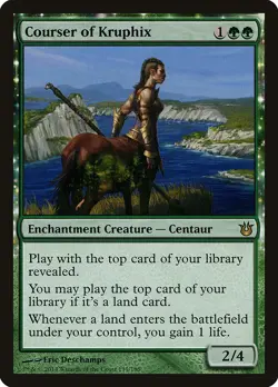 Courser of Kruphix Born of the Gods NM Green Rare MAGIC MTG CARD ABUGames - Image 1