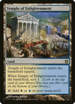 Temple of Enlightenment Born of the Gods NM Land Rare MAGIC MTG CARD ABUGames - Image 1