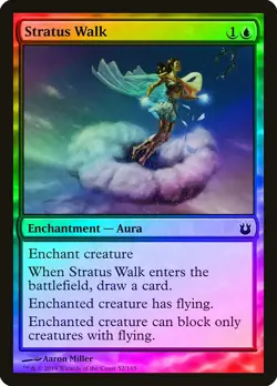 Stratus Walk FOIL Born of the Gods NM Blue Common MAGIC MTG CARD ABUGames - Image 1