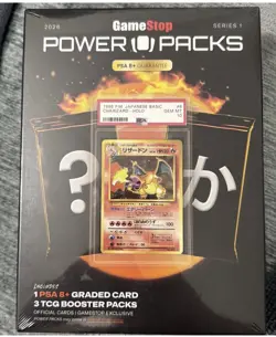 2026 GameStop Series 1 Power Pack, a collector's boxthat includes aPokemon card. - Image 1