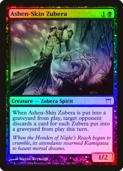Ashen-Skin Zubera FOIL Champions of Kamigawa NM Black Common MTG CARD ABUGames - Image 1