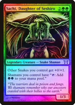 Sachi, Daughter of Seshiro FOIL Champions of Kamigawa PLD CARD ABUGames - Image 1