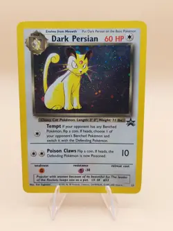 Dark Persian Pokemon Black Star Promo Holo #17 Pokemon Card WOTC 1999 - Image 1
