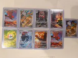 Pokemon Perfect Order Illustration Rare Random Card Lot (9) - Image 1