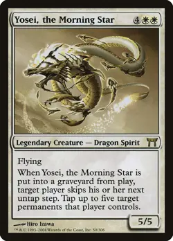 Yosei, the Morning Star Champions of Kamigawa HEAVILY PLD Rare CARD ABUGames - Image 1