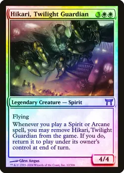Hikari, Twilight Guardian FOIL Champions of Kamigawa NM Rare CARD ABUGames - Image 1