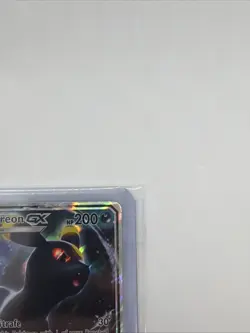 Pokemon Umbreon GX TCG Sun & Moon SM36 Promo Card Regular Sized MP - Image 2