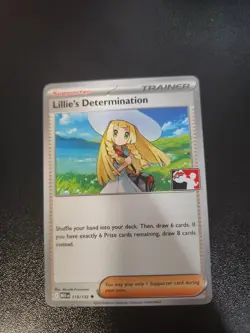 Lillie's Determination 119/132 Prize Pack Series Cards Regular Non Holo - Image 1
