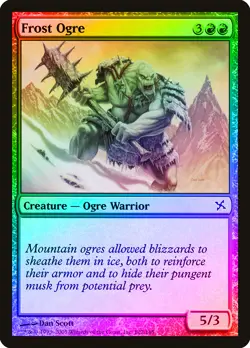Frost Ogre FOIL Betrayers of Kamigawa NM Red Common MAGIC MTG CARD ABUGames - Image 1