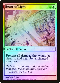 Heart of Light FOIL Betrayers of Kamigawa NM White Common MAGIC CARD ABUGames - Image 1
