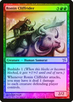 Ronin Cliffrider FOIL Betrayers of Kamigawa NM Red Uncommon MTG CARD ABUGames - Image 1