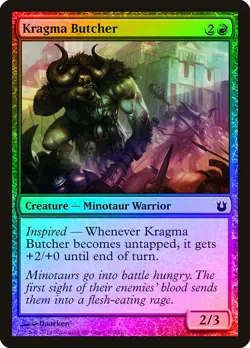 Kragma Butcher FOIL Born of the Gods NM Red Common MAGIC MTG CARD ABUGames - Image 1