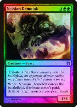 Nessian Demolok FOIL Born of the Gods NM Green Uncommon MAGIC CARD ABUGames - Image 1