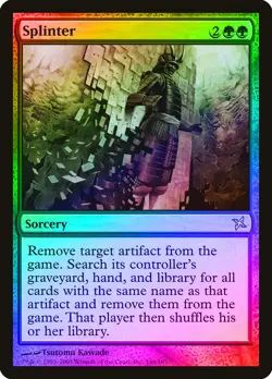 Splinter FOIL Betrayers of Kamigawa PLD Green Uncommon MAGIC CARD ABUGames - Image 1