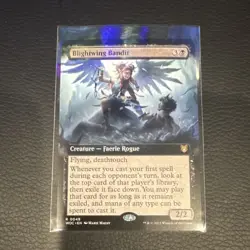 Magic: The Gathering Blightwing Bandit Foundations Rare Foil Creature 2023 - Image 1