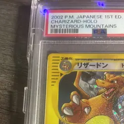 PSA 10 Pokemon Card Charizard Crystal Type #89 Mysterious Mountain fantastic ! - Image 3