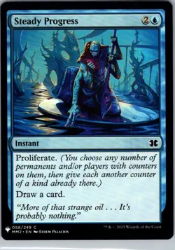 Steady Progress - 58 - The List Reprints - Magic MTG - NM - B3G1 - Image 1