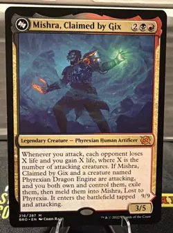Mishra, Claimed by Gix The Brothers' War Regular Magic Mythic - Image 1