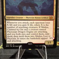 Mishra, Claimed by Gix The Brothers' War Regular Magic Mythic - Image 2