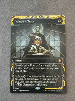 MTG Vampiric Tutor SOS: Mystical Archives 035 Mythic - Image 1