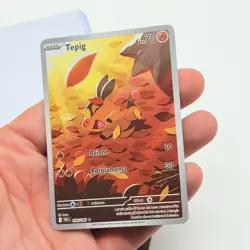 CARTA POKEMON CARD TEPIG 096/086 - ITA - FUOCO BIANCO - 2025 - NEAR MINT - Image 3