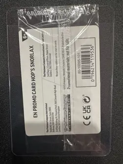 Pokemon TCG - Hop's Snorlax 117/159 - Stamped EB Games Promo Card - Sealed - Image 2