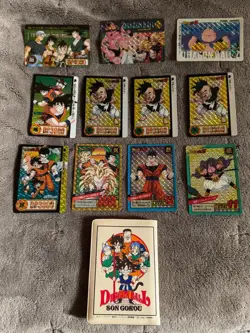 Kira Dragon Ball Card Set Of 11 Case No.MD467 - Image 1