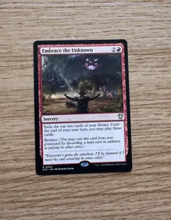 Embrace the Unknown - NM - MTG Outlaws of Thunder Junction - Magic the Gathering - Image 1