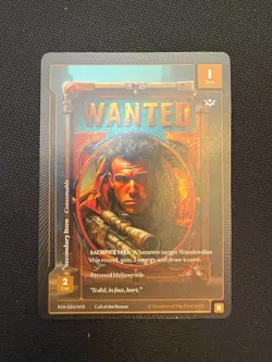 Wonders of the First Wanted Foil Alt Art Call of the Stones A19 Roman Silvershot - Image 1