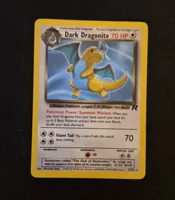 Pokemon 7 Card Dragonite Lot -Fossil -Team Rocket -Pokemon Lot - CGC - Lot #61 - Image 5