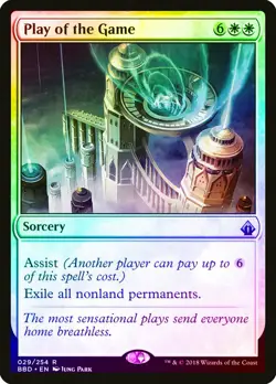 Play of the Game FOIL Battlebond NM White Rare MAGIC GATHERING CARD ABUGames - Image 1