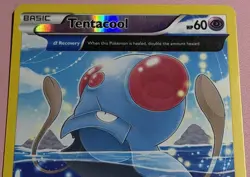 Tentacool 71/160 Reverse Holo Uncommon Primal Clash Pokemon Card LP - Image 2