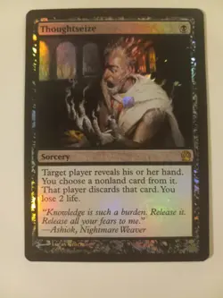 MTG Foil Thoughtseize Theros NM - Image 1