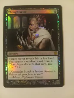 MTG Foil Thoughtseize Theros NM - Image 2