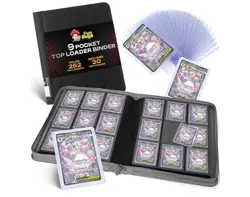 FunGuys Toploader Binder, 9 Pocket , 252 Trading Cards Binder Storage NWT - Image 1
