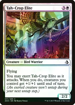Tah-Crop Elite FOIL Amonkhet NM White Common MAGIC THE GATHERING CARD ABUGames - Image 1
