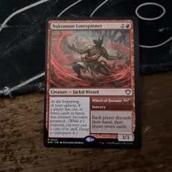 Naktamun Lorespinner MTG Secrets of Strixhaven Commander R NM x1 - Magic Card - Image 1