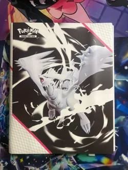 Pokemon TCG Card WHITE FLARE Binder - BINDER ONLY - Empty Holds 360 Cards - NEW - Image 1