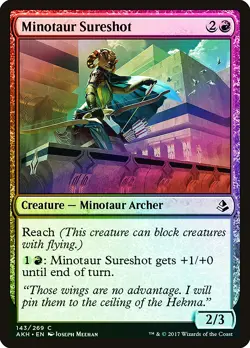 Minotaur Sureshot FOIL Amonkhet NM Red Common MAGIC GATHERING CARD ABUGames - Image 1