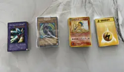 Vintage Bulk Yugioh Card Lot 1996 Commons 125+ Card And Tin- most unopened - Image 3